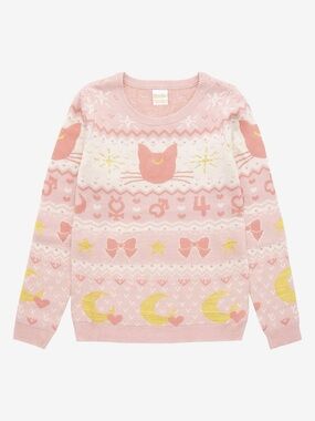 Sailor Moon Luna Holiday Sweater - Box Lunch Exclusive